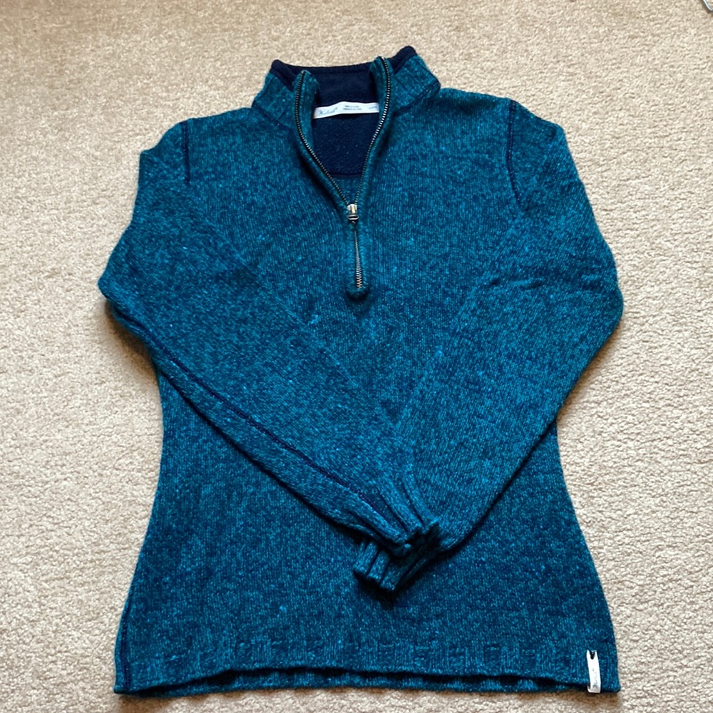 Woolrich 1/4 zip pull over